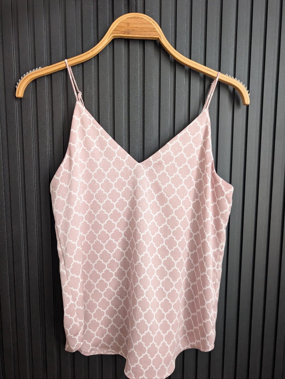 Express satin Downtown cami in pink mauve | Size XS